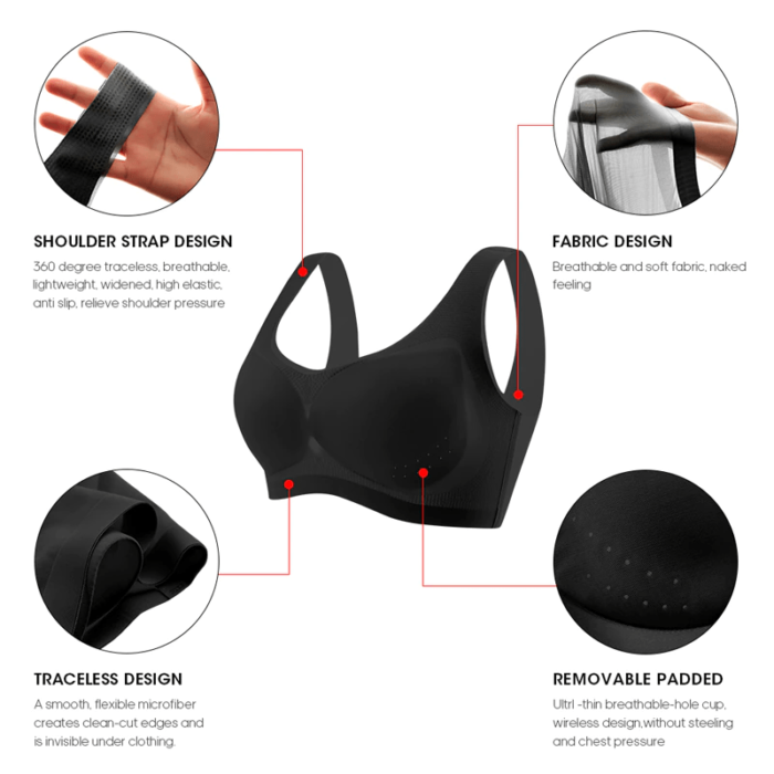 Transparent Training Bras