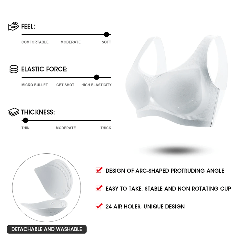 Transparent bra, Ultra thin transparent bra